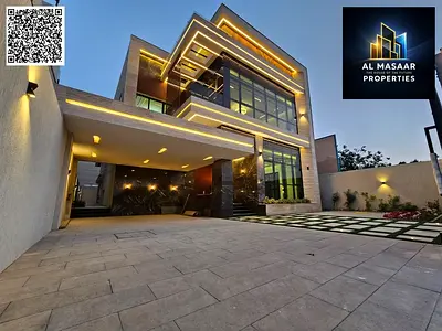 امتلك فيلا فاخرة تصميم موردن طابقين و رووف و حديقة على شارع عمار مباشر بسعر شامل الكهرباء والماء و المكييفات تملك حر لجميع الجنسيات