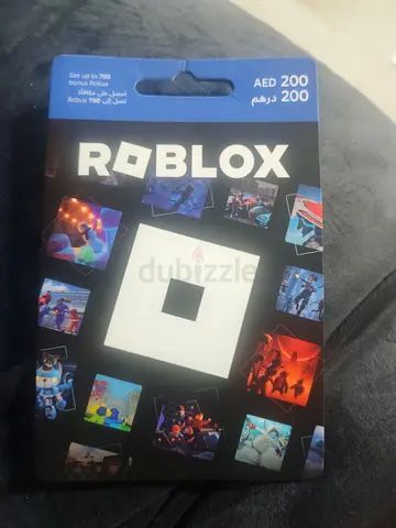 Roblox Gift Card AED 200 and 100 - Unused