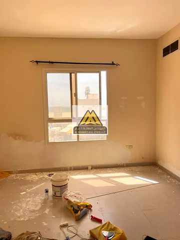 Spacious One Bedroom Apartment with Direct Sea View For Rent Al Nakhil 1 Ajman