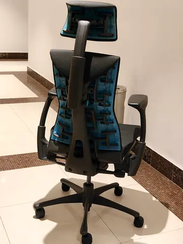 Gaming Embody LogitechG Herman Miller Chair Full Option with Atlas Headrest