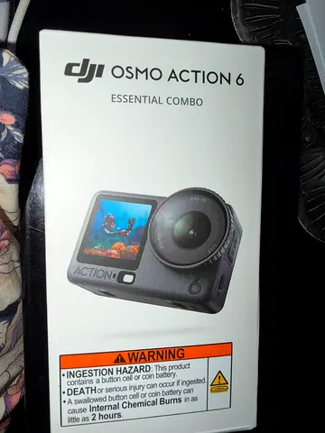Sealed  pack DJI Osmo Action 6 Essential Combo -  Boxed Action Camera