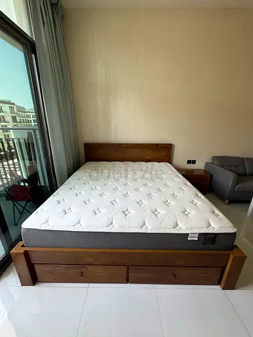 King Bed size with mattress and night stand for Sale