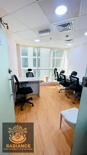 Fully furnished offices at Mai tower from 1800 aed monthly onwards//Ejari from 1500 aed.