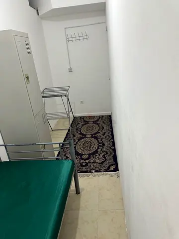 Partition with private toilet in TCA for ladies only