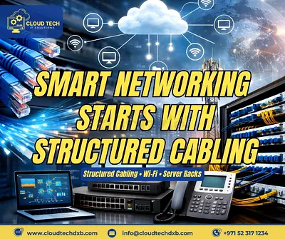 Structured Cabling  Networking Services — Server Racks, Cabling, Wi‑Fi