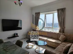 🏡 Annual Furnished 1 Bedroom Apartment for Rent in Al Waha Tower, Rashidiya 1 – Ajman 🏡 Full