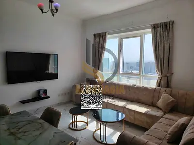 🏡 Annual Furnished 1 Bedroom Apartment for Rent in Al Waha Tower, Rashidiya 1 – Ajman 🏡 Fully furnished one-bedroom apartment available for annual r