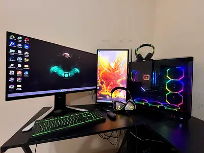 Ultimate Gaming Setup | Alienware OLED | i7 13th Gen | RTX 2070 Super | Complete RGB Battlestation