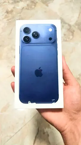 iPhone 17 pro max 256 gb ,deep blue (brand new  sealed boxed)