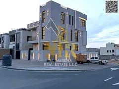 Luxury Villa for Sale in Al-Haliyo: Spacious Area, Elegant Modern Design, Registration Fees Included