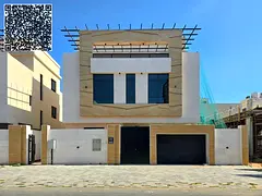 Luxury 5 Master Bedroom Villa for Sale in Al Zahya, Ajman | 3 Floors | Private Pool | Premium Roof