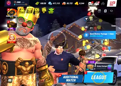 Boxing Star Account - League 7 (With 3,000 Gold)