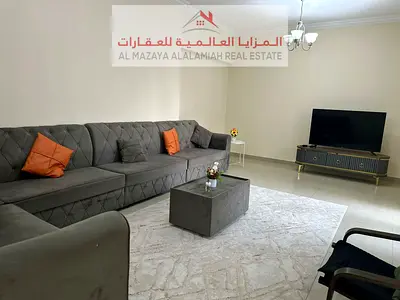 شقة مفروشة للايجار الشهري - غرفتين و 2 حمام وصالة - قريبة لمخرج دبي - التعاون