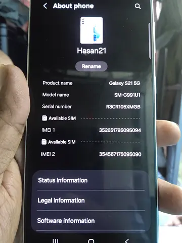 Samsung S21 Mobile