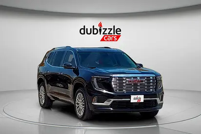 AED 2811/month | 2025 GMC Acadia  | GCC Specs | Ref#473480