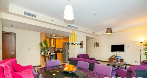 Spacious 1BR + Study | Near Metro | Vacant | Prime JLT Living