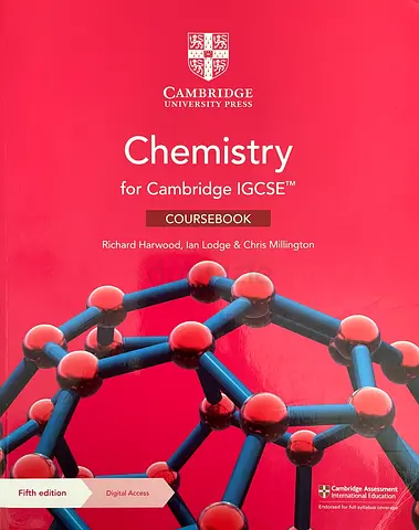 Chemistry for Cambridge IGCSE Coursebook (5th Edition) - Cambridge University Press