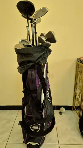 Used Complete Golf Club Set with Stand Bag - Good Condition
