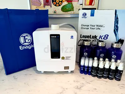 Enagic Leveluk K8 Water Ionizer with Bottles  Accessories - Excellent Condition - King of Ionizer