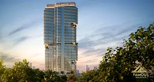 Experience Modern Luxury: Studio Apartment at Azizi Milan, City of Arabia.