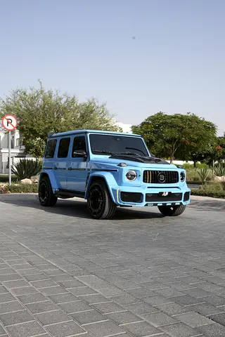 2020 Mercedes-Benz G-Class Brabus G 800 - Japanese Specs clean car.