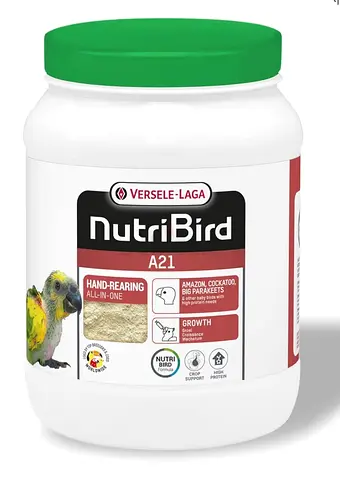 غذاء فراخ الببغاوات NutriBird A21 الأصلي