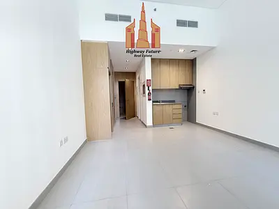 Brand New Spacious Studio With Balcony Seperate Kitchen Central Ac Gym pool Parking 35K by2Chq