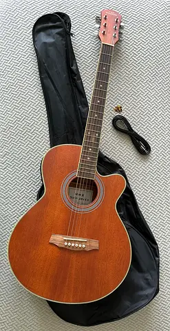 Uni Sound Acoustic Guitar with built-in amp