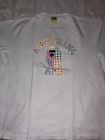 A bathing ape short-sleeve men’s T-shirt, size L (brand new)