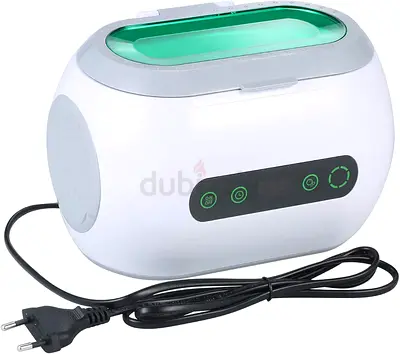 600mL Digital Ultrasonic Cleaner with Degassing Function Household Glasses Cleaning Machine