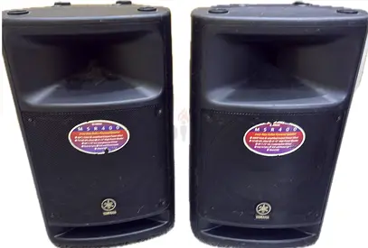 Yamaha MSR 400 Speakers (1 Free, Speaker Pair)