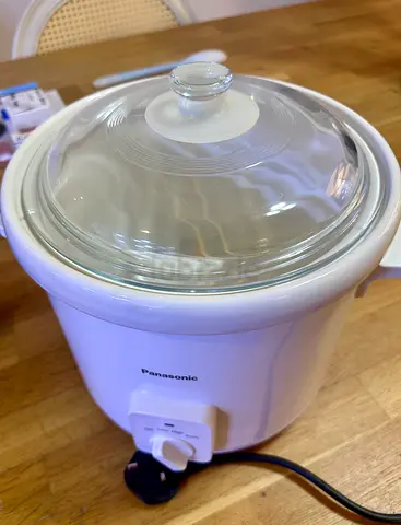Panasonic ceramic 5L Slow Cooker with Glass Lid