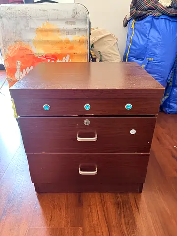 Side Table Two Drawer  Cabinet (2 pieces)