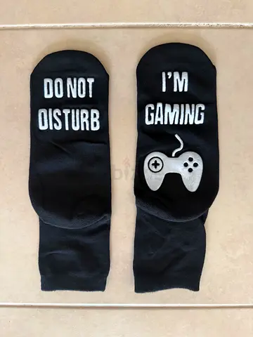Do Not Disturb Game socks