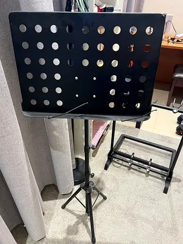Adjustable Foldable Music Sheet Stand - Good Condition