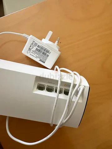 Used Lynksys Wi-Fi Range router Access Point with Adapter for fiber connections