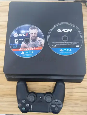 PS4 SLIM 1 TB 1 CONTROLLER 2 GAMES.