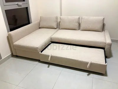 Frihiten L Shape Sofa Bed
