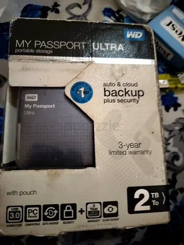 WD 2TB My Passport Ultra, portable brand new