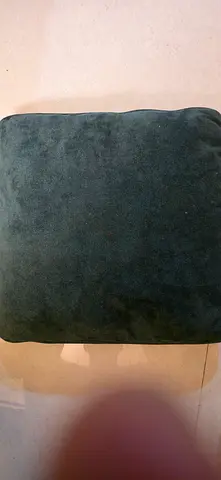 Sofa cushion with cover