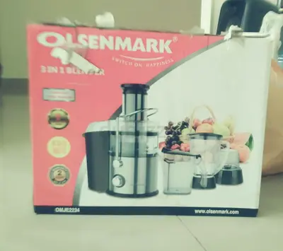 Olsenmark 3 in 1 Blender and Juicer 800W