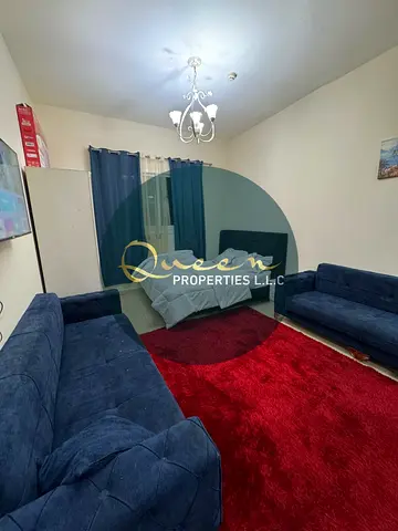 Furnished Studio for Monthly Rent in Al Yasmeen Towers Ajman | Parking Included | All Bills Included