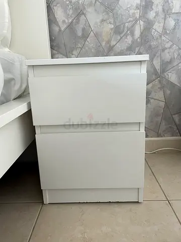 Bedside table. Drawers.