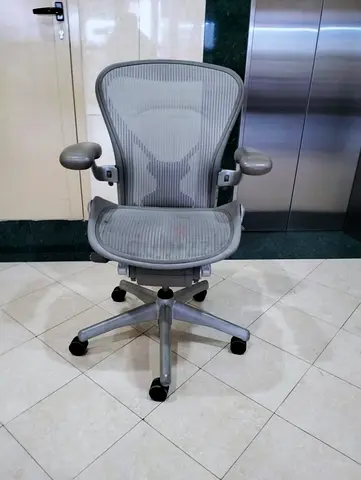 We are selling Herman Miller Aeron chair.good condition only little use
