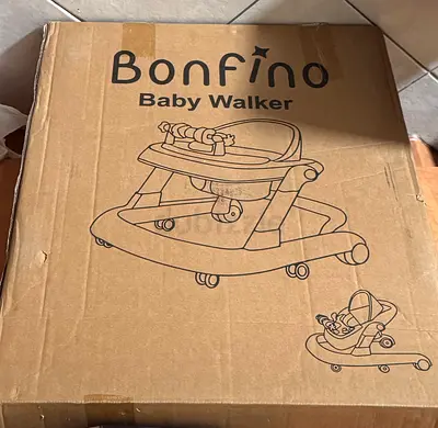 Bonfino Baby Walker - Foldable, Adjustable Height brand New box packed