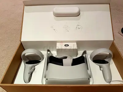 Oculus Quest 2 (Meta Quest 2) VR Headset with Controllers - Good Condition