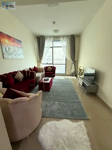 Furnished onebedroom apartment for monthly rent in Ajman Corniche areaPrime location with easy acce