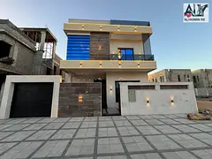 Luxury villa next to a stone mosque with distinctive finishes. Own a ground floor, first floor, and