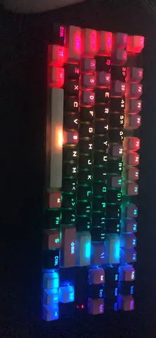 Compact RGB Mechanical Keyboard - 60% Layout, Hot-Swappable