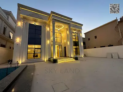 فيلا كلاسيك فاخره بسعر مميز شامل مكيفات ومصعد ومسبح وموقع استراتيجي قريب من دبي والخدمات